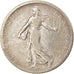 Coin, France, Semeuse, Franc, 1902, Paris, VF(30-35), Silver, KM:844.1