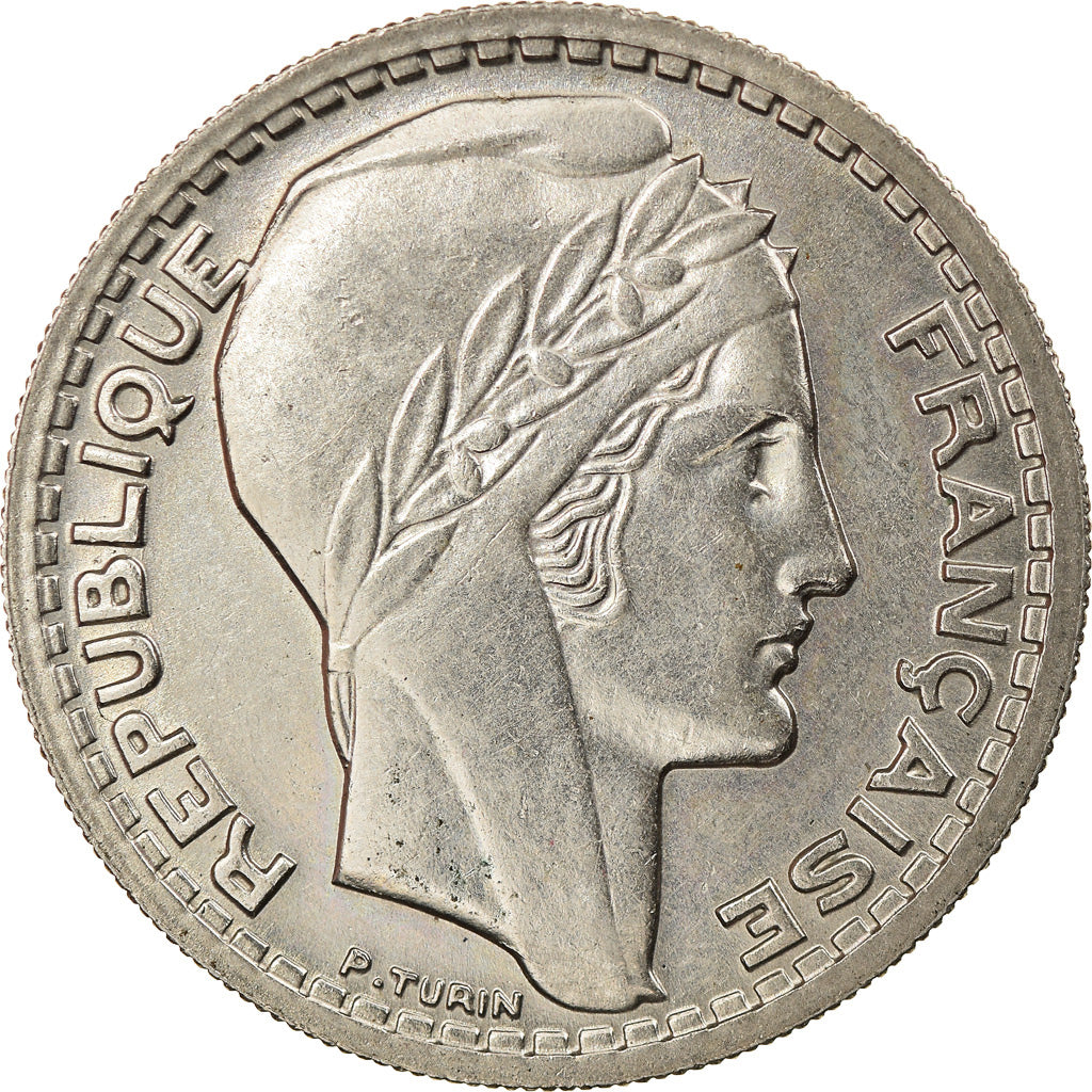 Coin, France, Turin, 10 Francs, 1946, Beaumont - Le Roger, AU(55-58)
