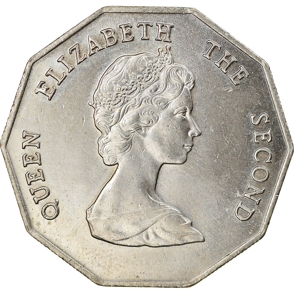 Coin, East Caribbean States, Elizabeth II, Dollar, 1989, AU(50-53)