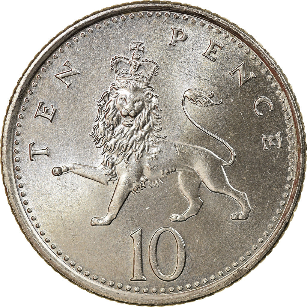Coin, Great Britain, Elizabeth II, 10 Pence, 1992, EF(40-45), Copper-nickel