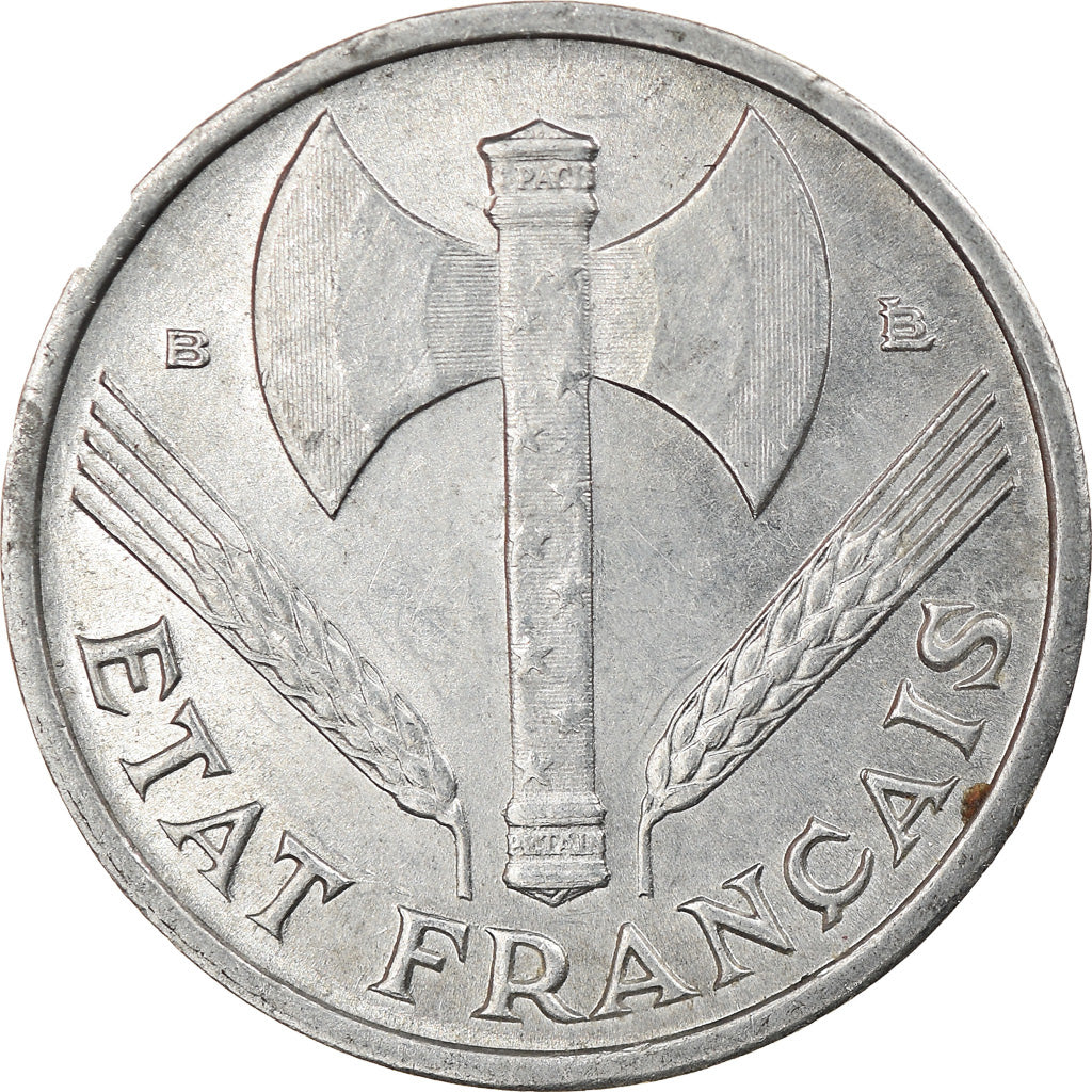 Monnaie, France, Bazor, 50 Centimes, 1944, Beaumont - Le Roger, SUP, Aluminium