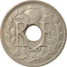 Coin, France, Lindauer, 25 Centimes, 1914, AU(55-58), Nickel, KM:867