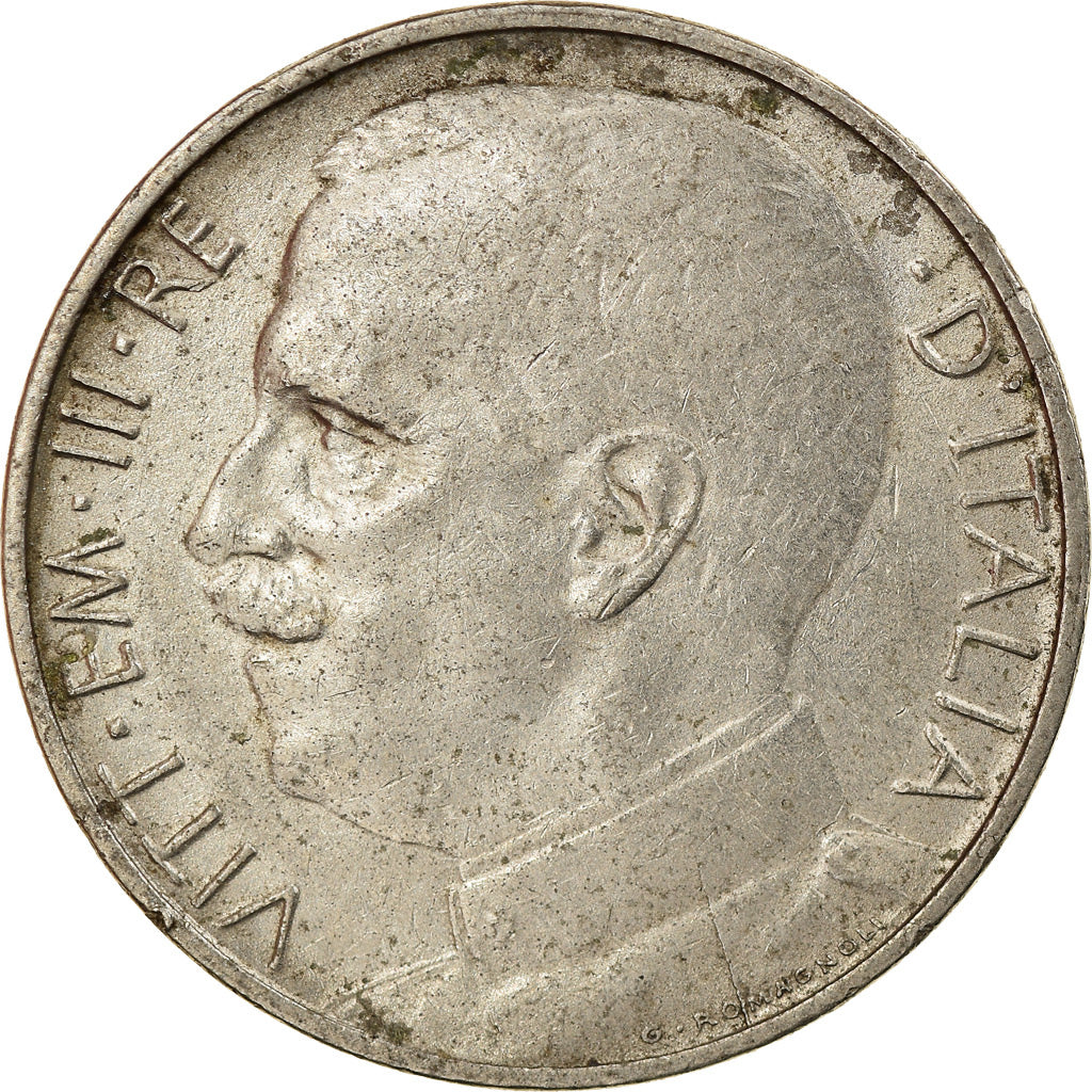 Moeda, Itália, Vittorio Emanuele III, 50 Centesimi, 1920, Rome, VF(30-35)