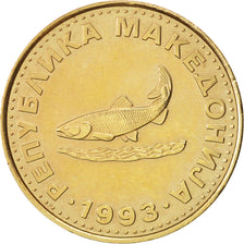 Mazedonien, 2 Denari, 1993, VZ, Brass, KM:3