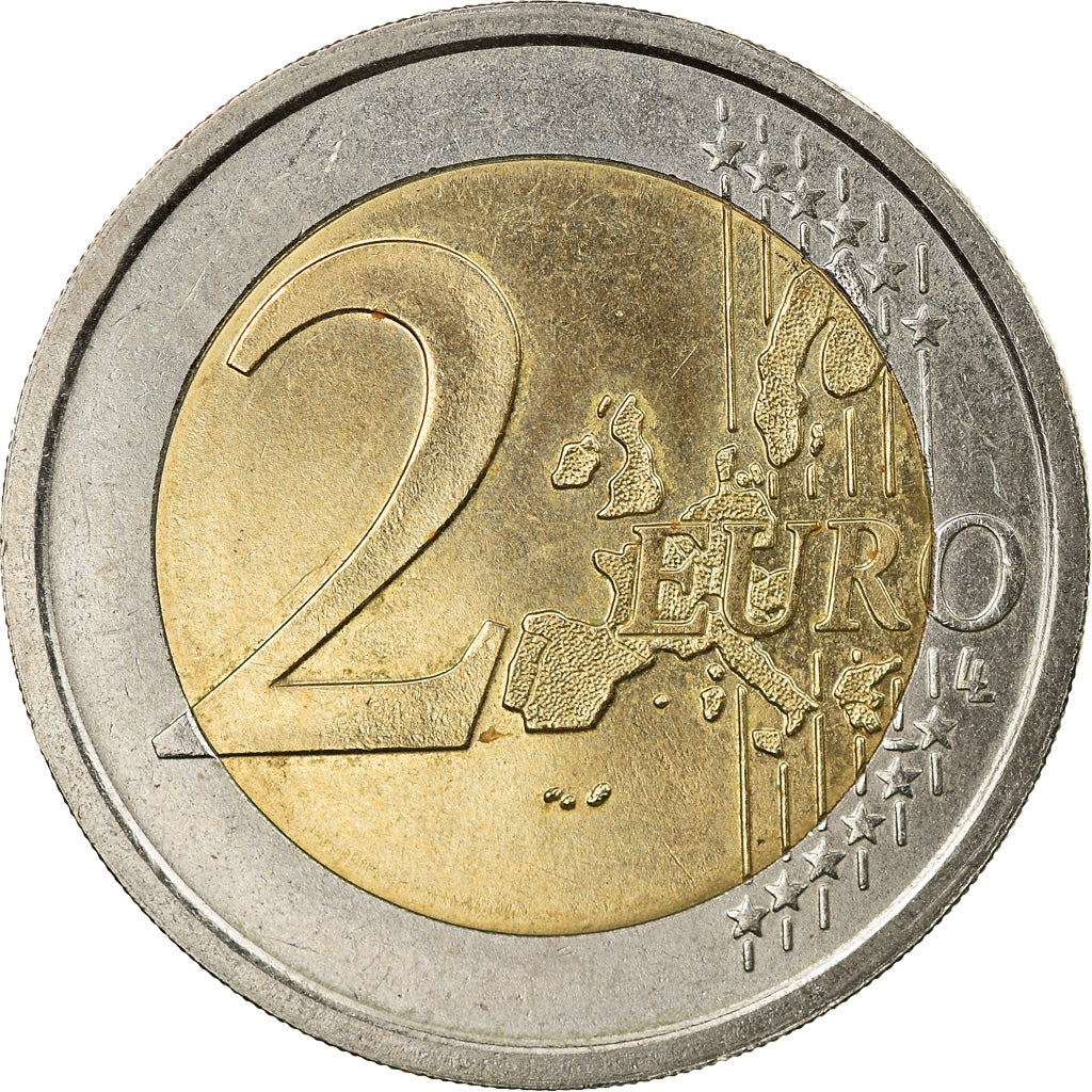 Italië, 2 Euro, World Food Programme, 2004, UNC-, Bi-Metallic, KM:New