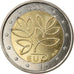 Finland, 2 Euro, EU expansion, 2004, Vantaa, MS(63), Bi-Metallic, KM:114