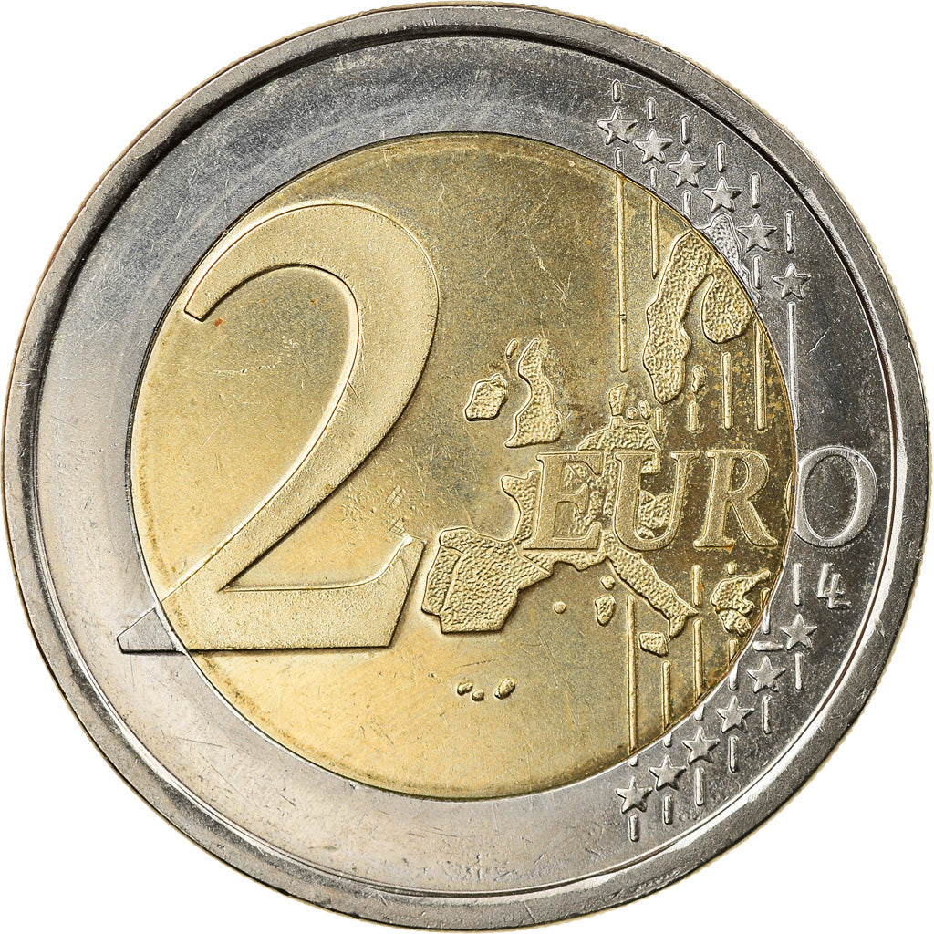 Finland, 2 Euro, EU expansion, 2004, Vantaa, MS(63), Bi-Metallic, KM:114