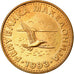 Münze, Mazedonien, 50 Deni, 1993, VZ, Messing, KM:1