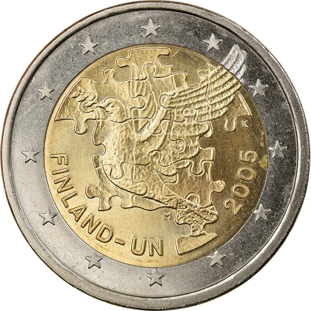 Finlande, 2 Euro, Finland - Un, 2005, Vantaa, SPL, Bi-Metallic, KM:119