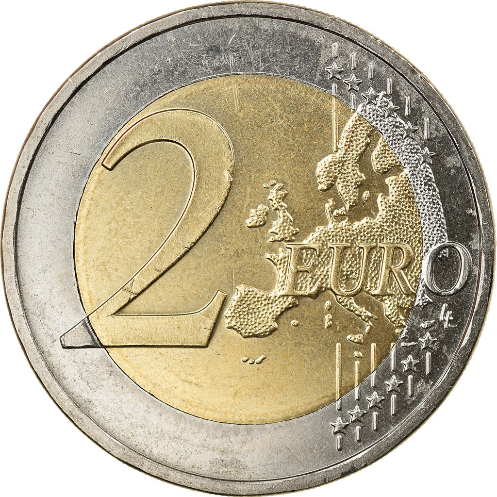 GERMANIA - REPUBBLICA FEDERALE, 2 Euro, Mecklembourg, 2007, Stuttgart, BB+
