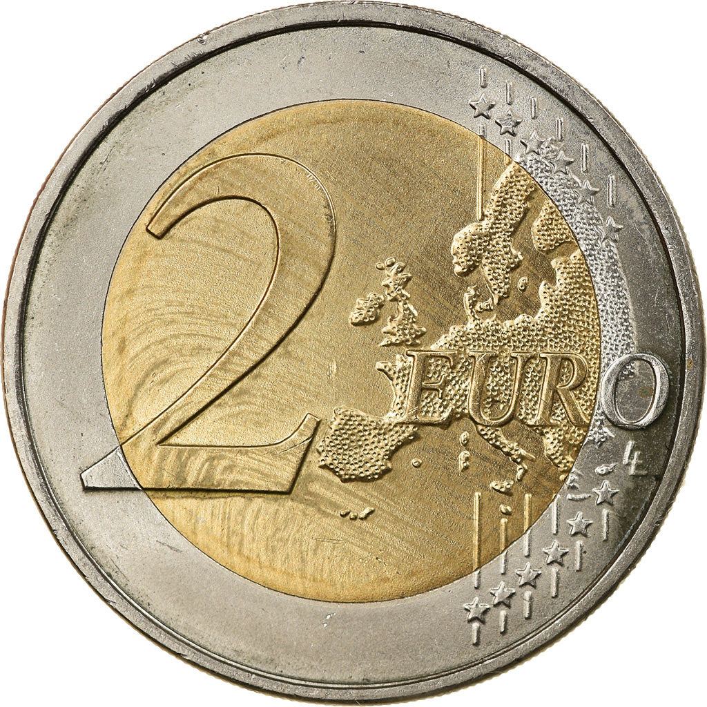 GERMANIA - REPUBBLICA FEDERALE, 2 Euro, 2007, Hambourg, BB+, Bi-metallico