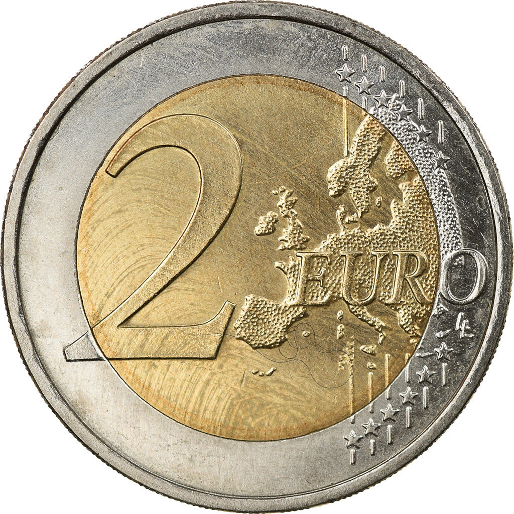 GERMANIA - REPUBBLICA FEDERALE, 2 Euro, Mecklembourg, 2007, Karlsruhe, BB+