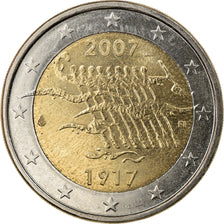 Finnland, 2 Euro, 90th Anniversary of Independence, 2007, Vantaa, UNZ