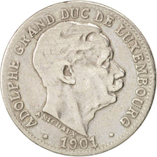 Luxembourg, Adolphe, 5 Centimes, 1901, AU(50-53), Copper-nickel, KM:24