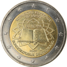 GERMANY - FEDERAL REPUBLIC, 2 Euro, Traité de Rome 50 ans, 2007, Berlin