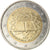 Allemagne, 2 Euro, Traité de Rome 50 ans, 2007, Stuttgart, SPL, Bi-Metallic