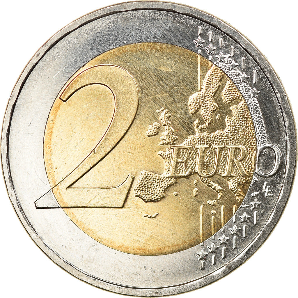Deutschland, 2 Euro, Traité de Rome 50 ans, 2007, Stuttgart, UNZ, Bi-Metallic