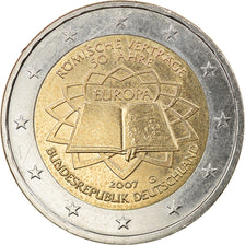 GERMANY - FEDERAL REPUBLIC, 2 Euro, Traité de Rome 50 ans, 2007, Karlsruhe