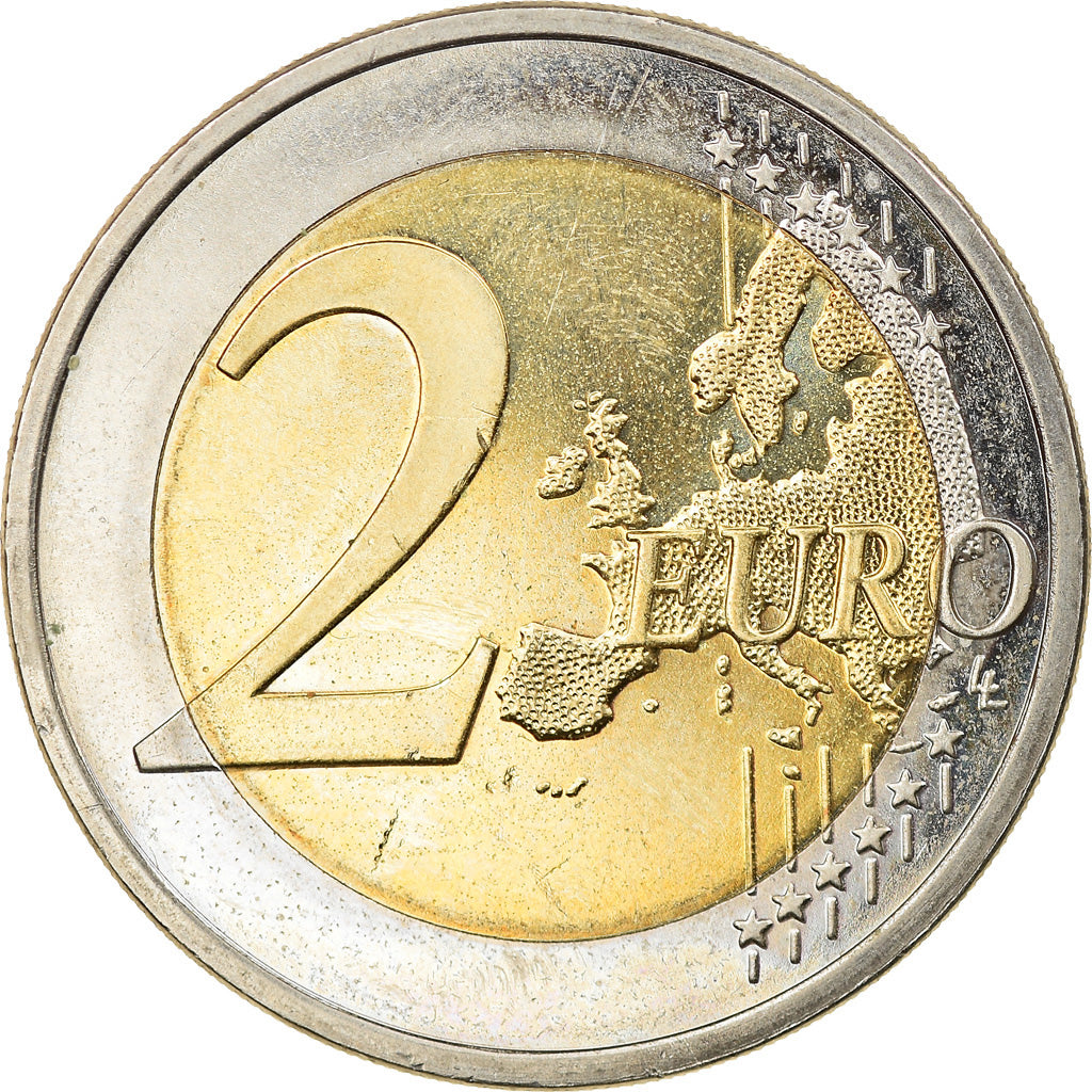 Slovenia, 2 Euro, Traité de Rome 50 ans, 2007, MS(63), Bi-Metallic, KM:106