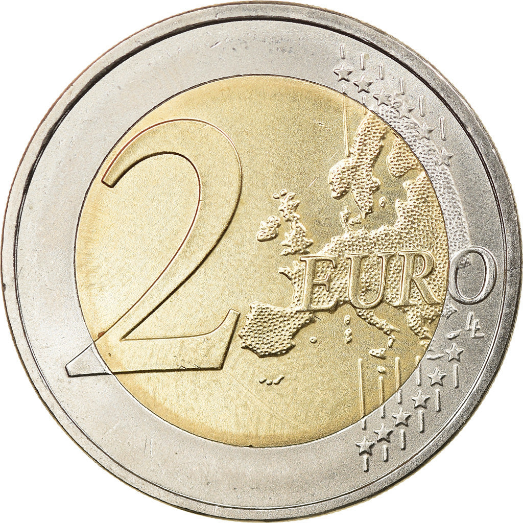 Bundesrepublik Deutschland, 2 Euro, 2008, Hambourg, VZ, Bi-Metallic, KM:261