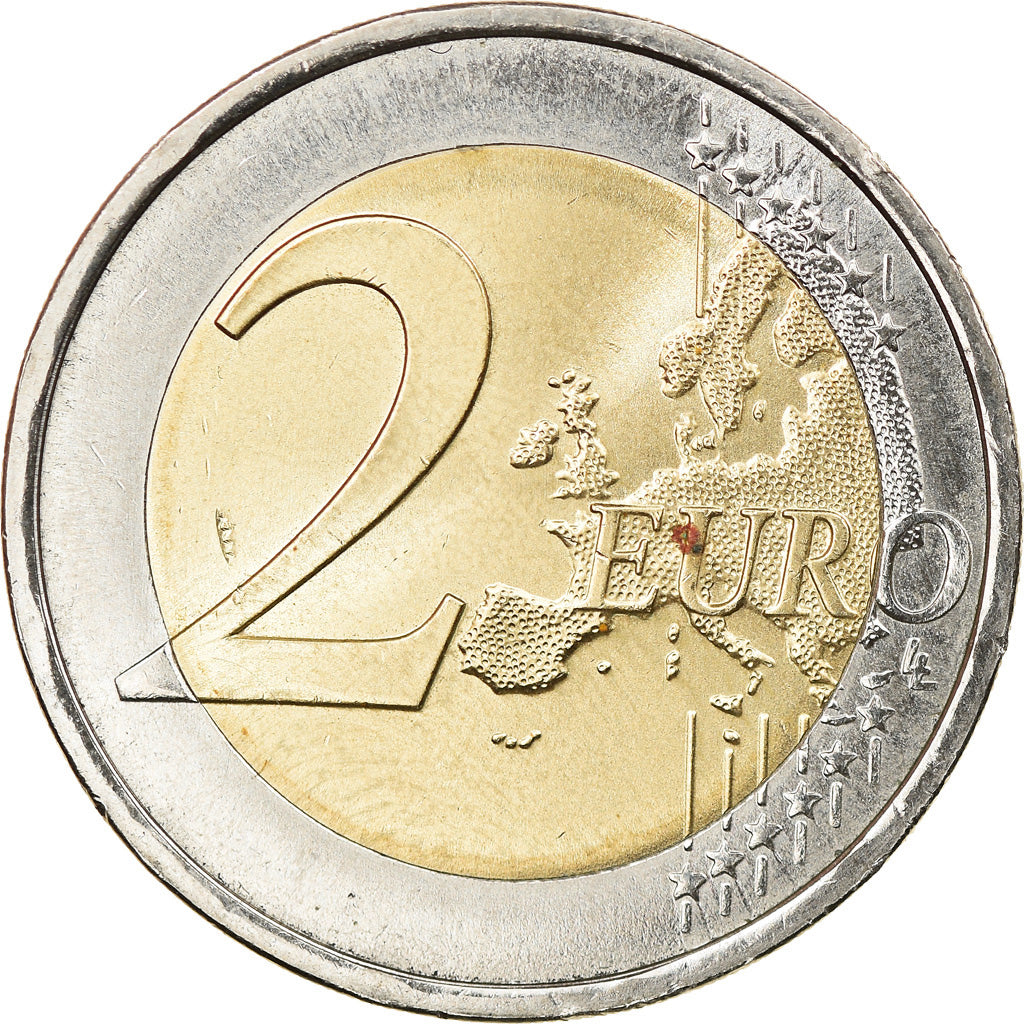 Portugal, 2 Euro, 2008, MS(63), Bi-Metallic, KM:New