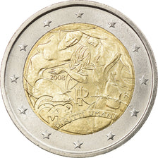 Italy, 2 Euro, Declaration of Rights, 2008, MS(63), Bi-Metallic, KM:301