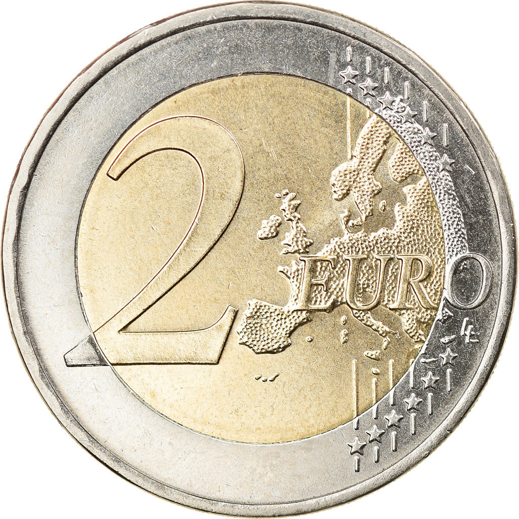Federale Duitse Republiek, 2 Euro, Saarland, 2009, Stuttgart, UNC-, Bi-Metallic