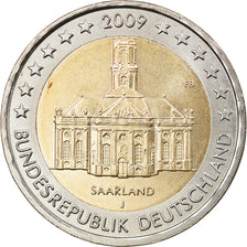 Niemcy - RFN, 2 Euro, Building in Saarland, 2009, Hambourg, MS(63)