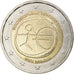 GERMANY - FEDERAL REPUBLIC, 2 Euro, EMU, 2009, Hambourg, AU(50-53), Bi-Metallic