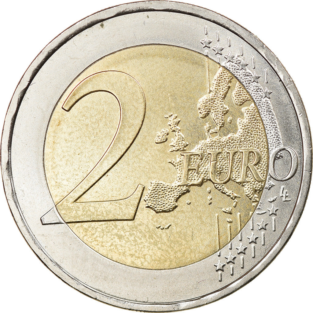 GERMANY - FEDERAL REPUBLIC, 2 Euro, EMU, 2009, Hambourg, AU(50-53), Bi-Metallic