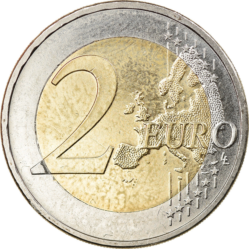 GERMANY - FEDERAL REPUBLIC, 2 Euro, EMU, 2009, Stuttgart, MS(63), Bi-Metallic