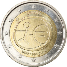 Spanien, 2 Euro, EMU, 2009, Madrid, UNZ, Bi-Metallic, KM:1142.1