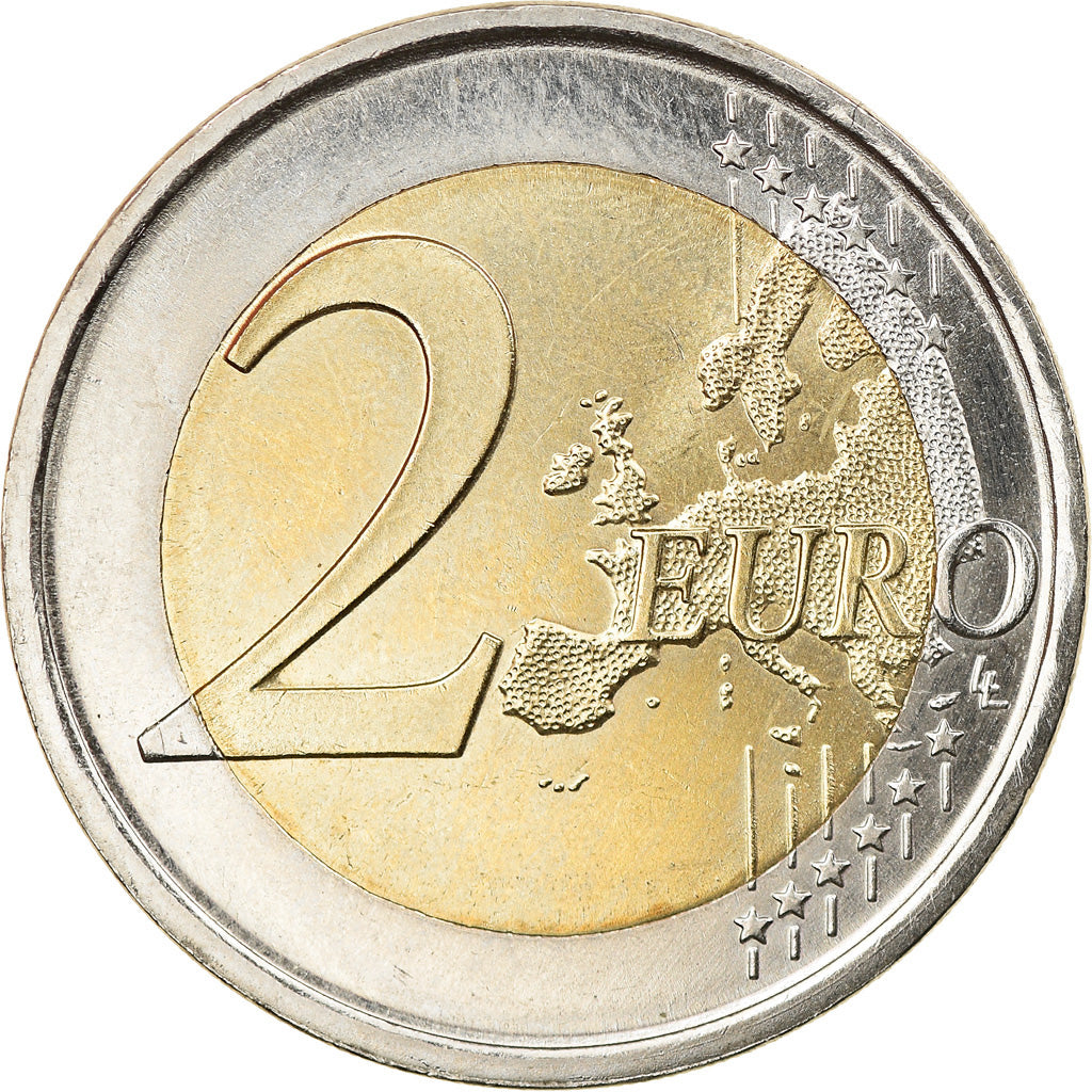Spagna, 2 Euro, EMU, 2009, Madrid, SPL, Bi-metallico, KM:1142.1