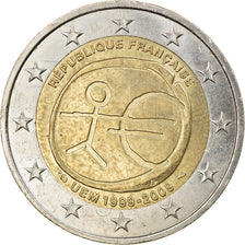 France, 2 Euro, EMU, 2009, Paris, MS(63), Bi-Metallic, KM:1590