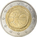 France, 2 Euro, EMU, 2009, Paris, MS(63), Bi-Metallic, KM:1590