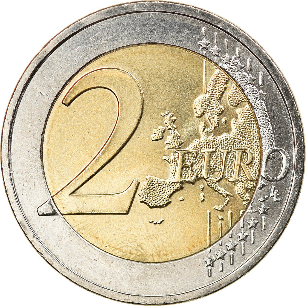Grecia, 2 Euro, EMU, 2009, SC, Bimetálico, KM:227