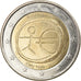 Słowenia, 2 Euro, 10 ans de l'Euro, 2009, MS(63), Bimetaliczny, KM:82