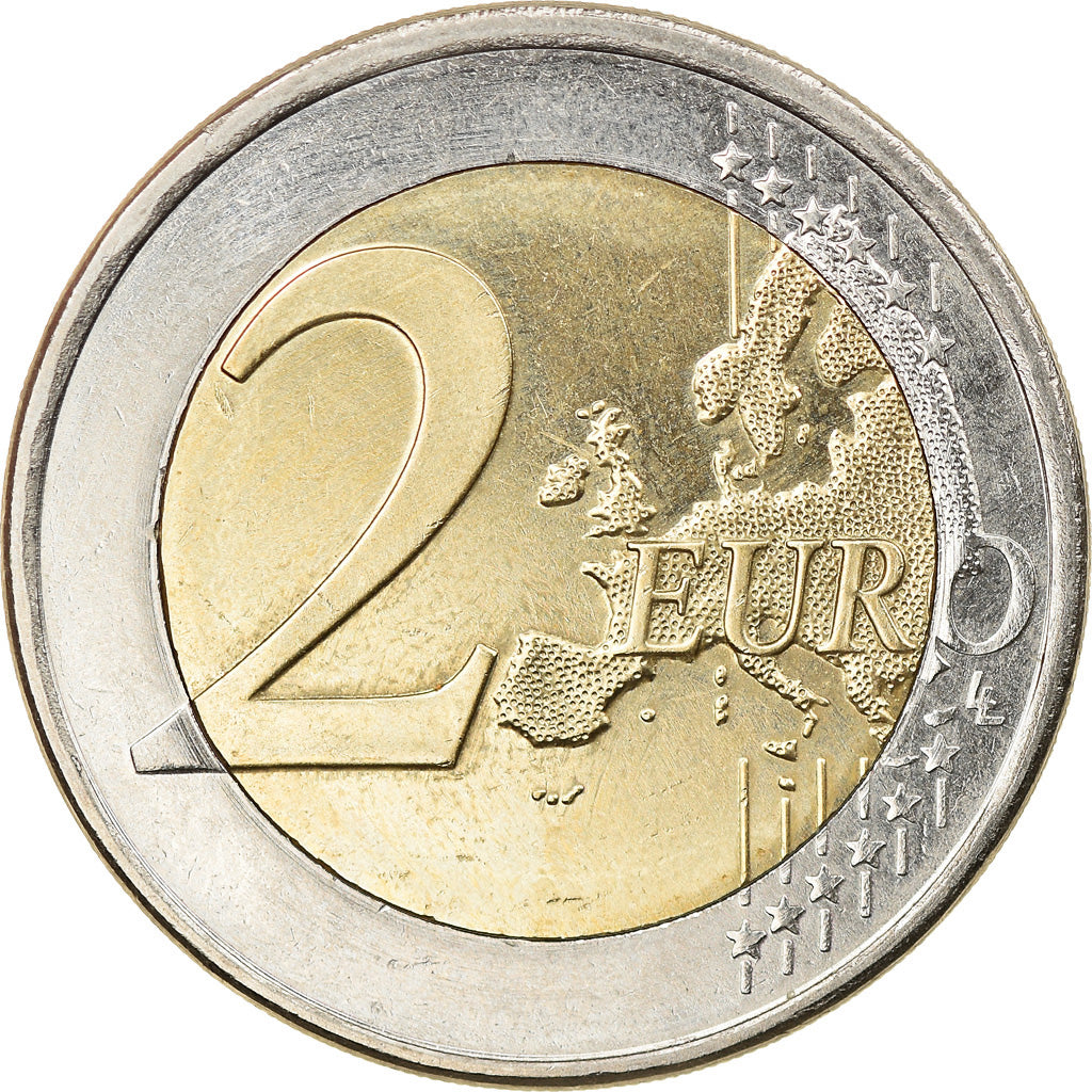 Slovenia, 2 Euro, 10 ans de l'Euro, 2009, MS(63), Bi-Metallic, KM:82