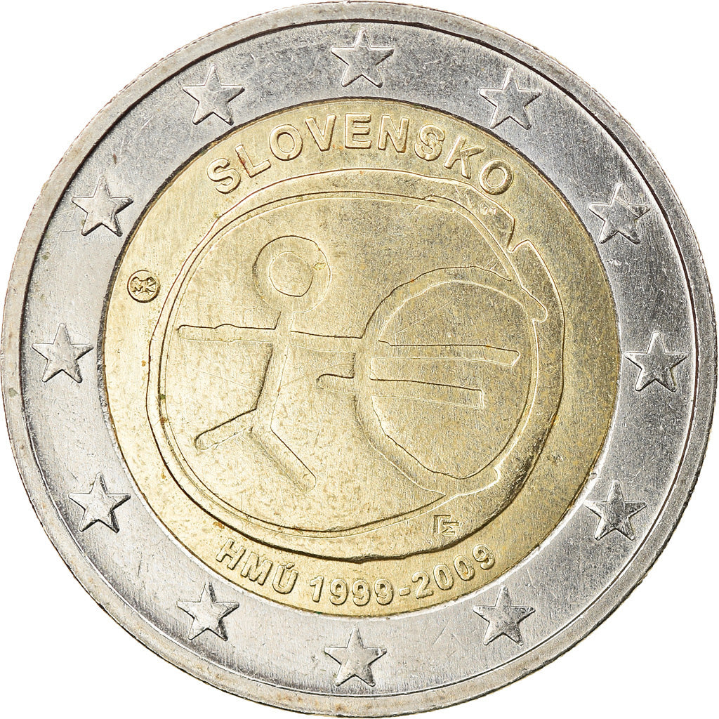 Slovaquie, 2 Euro, EMU, 2009, Kremnica, SPL, Bi-Metallic, KM:103