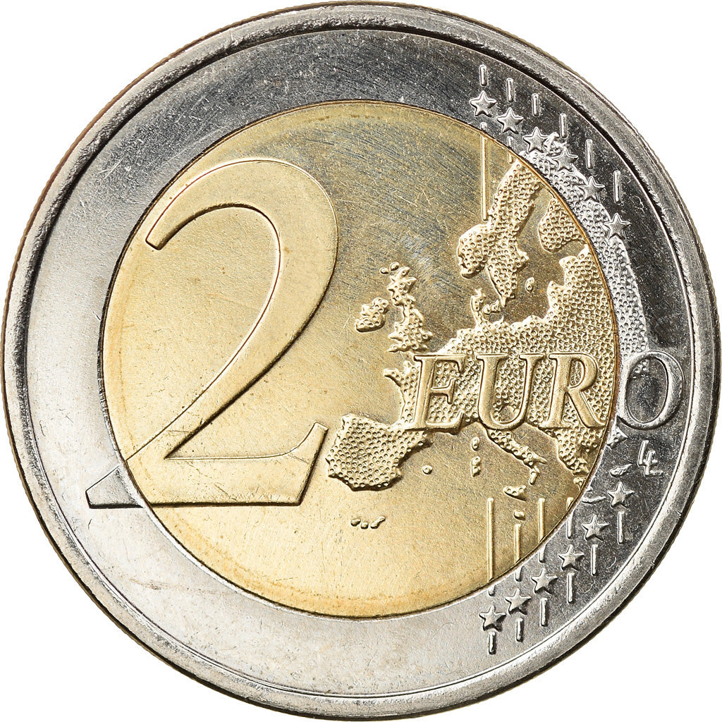 Finland, 2 Euro, 150 years, 2010, Vantaa, MS(63), Bi-Metallic, KM:154