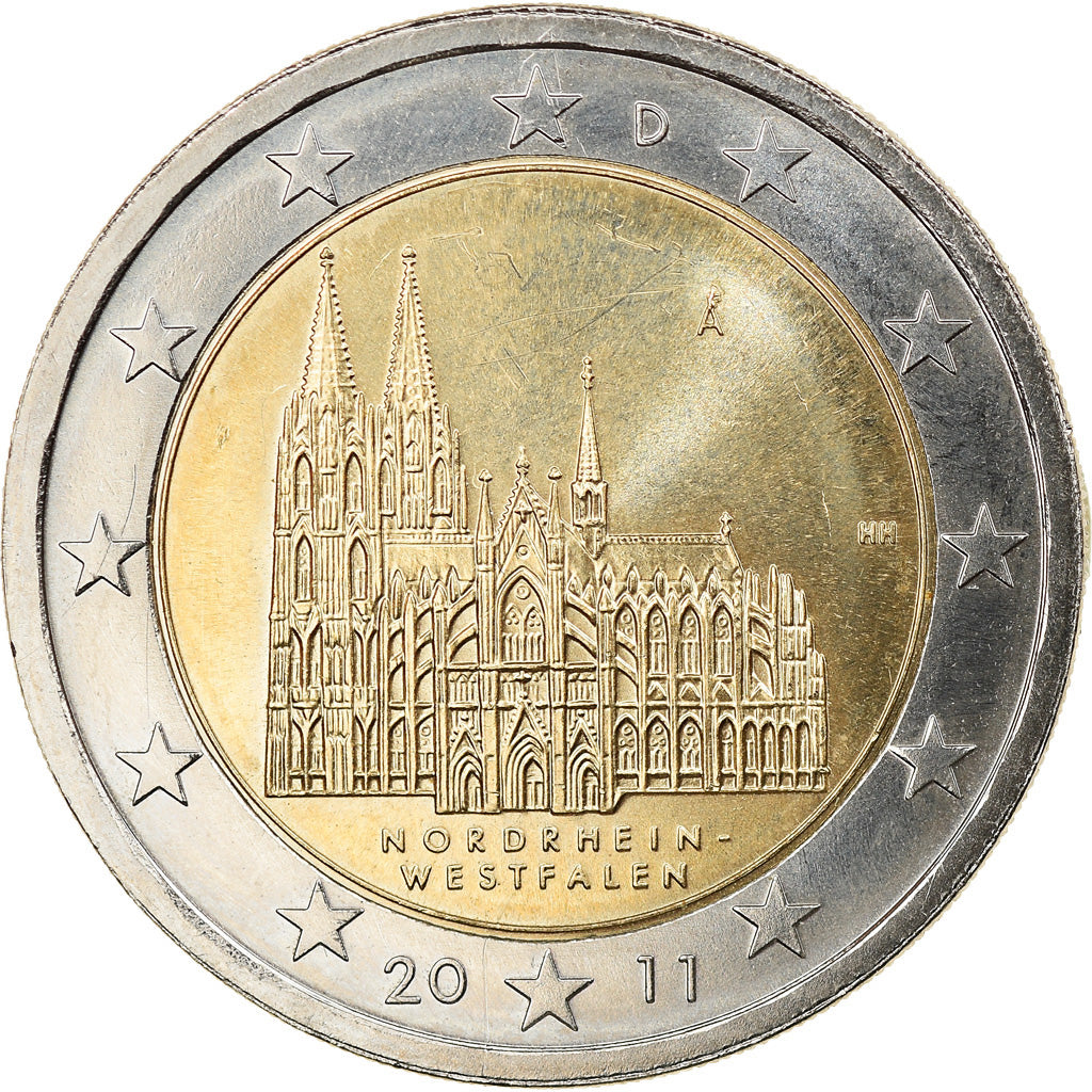 Bundesrepublik Deutschland, 2 Euro, 2011, Berlin, SS+, Bi-Metallic, KM:293