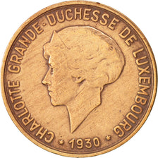 Luxembourg, Charlotte, 10 Centimes, 1930, TTB+, Bronze, KM:41