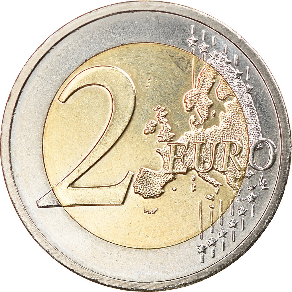 Netherlands, 2 Euro, 2011, Brussels, AU(55-58), Bi-Metallic, KM:298