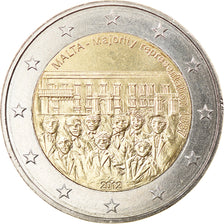 Malta, 2 Euro, 2012, MBC+, Bimetálico, KM:145