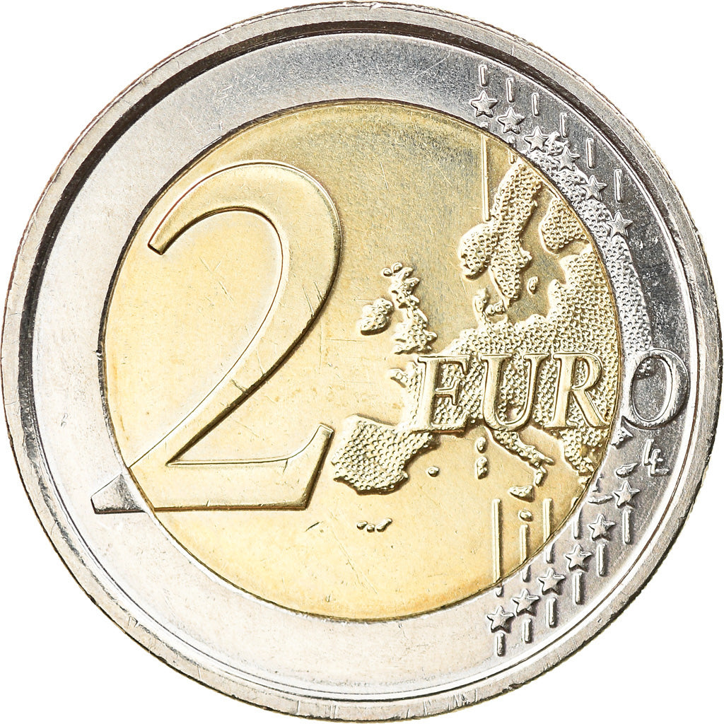 Belgia, 2 Euro, 2012, Brussels, MS(63), Bimetaliczny, KM:315