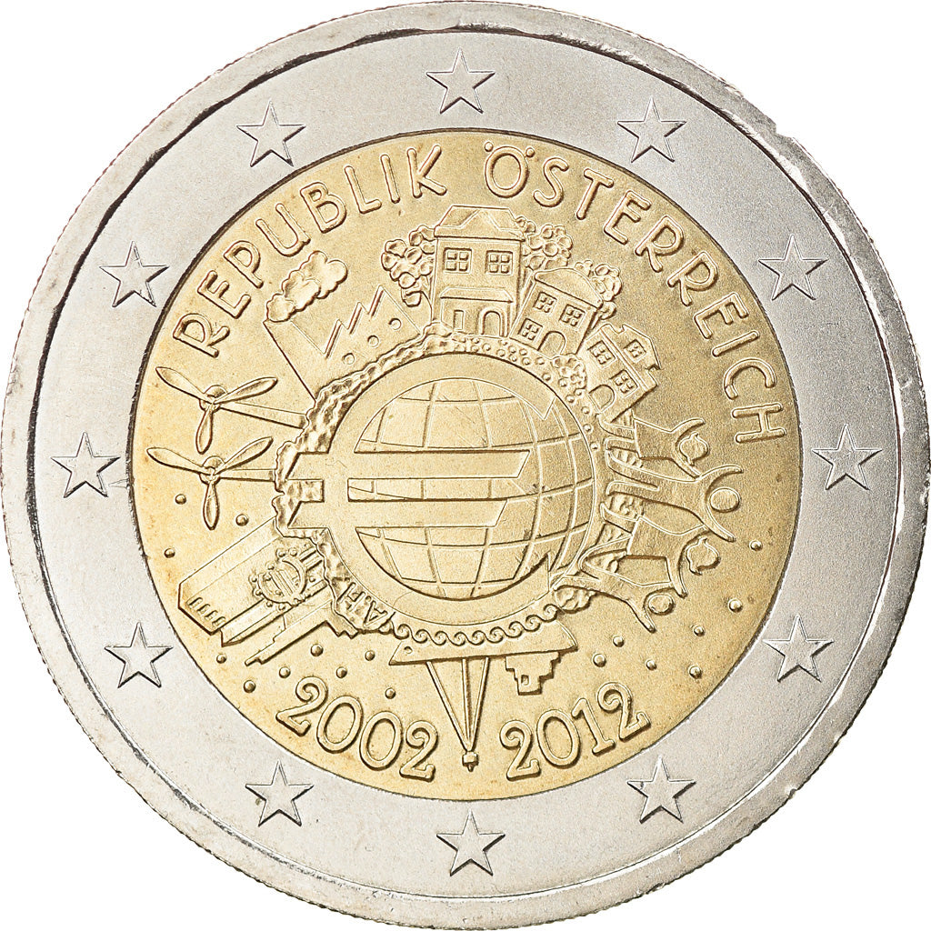Österreich, 2 Euro, 2012, Vienna, UNZ, Bi-Metallic, KM:3205