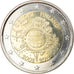 Finlande, Euro Coinage, 10th Anniversary, 2 Euro, 2012, Vantaa, SPL
