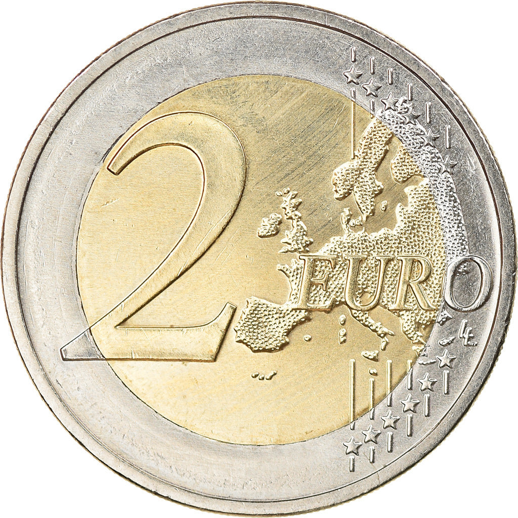 GERMANY - FEDERAL REPUBLIC, 2 Euro, 10 years euro, 2012, Berlin, MS(63)