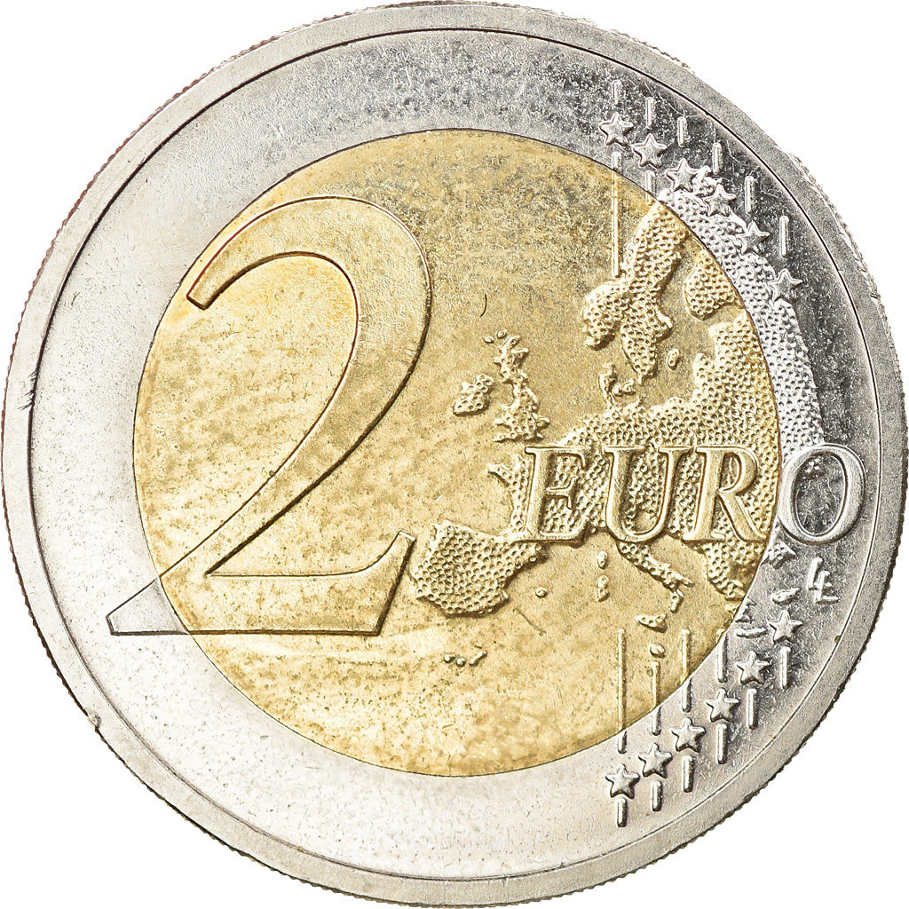 Bundesrepublik Deutschland, 2 Euro, 10 ans de l'Euro, 2012, Karlsruhe, UNZ