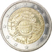 Bundesrepublik Deutschland, 2 Euro, 10 ans de l'Euro, 2012, Stuttgart, SS